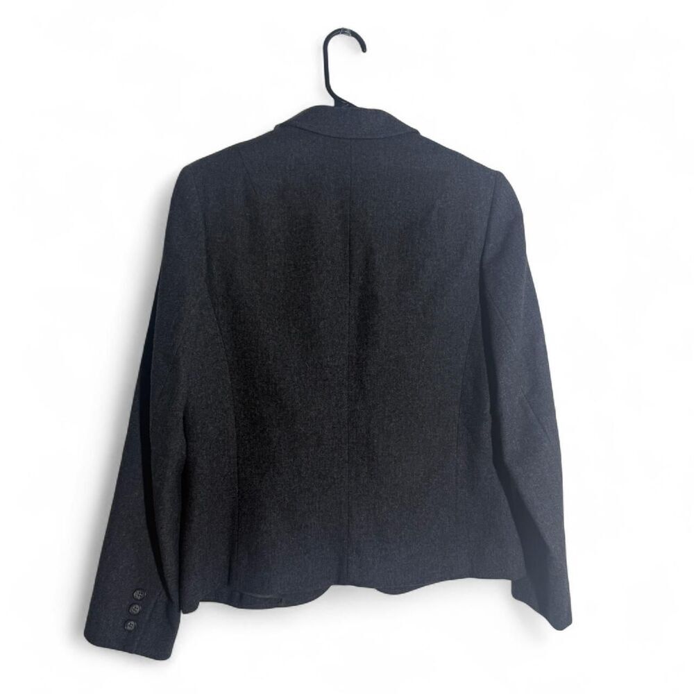 Vintage Pendleton Navy 100% Virgin Wool Blazer | Size 8 | Old Money Power Suit - Picture 7 of 8
